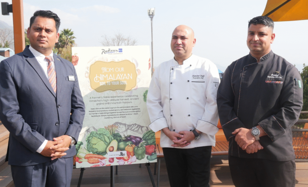 Radisson Blu Dharamshala launches “Farm to Table” – A sustainable culinary initiative 3 a1 2