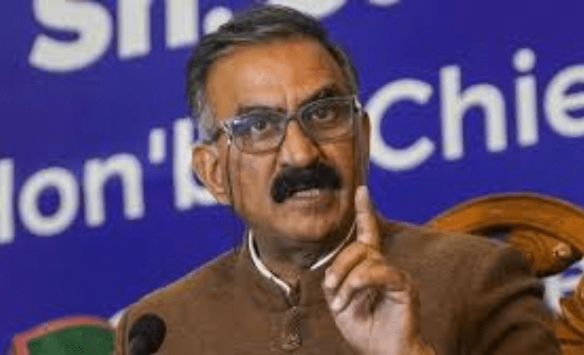 Himachal Has 15-Day Fuel Stock, CM Sukhu Warns of Possible Challenges Ahead