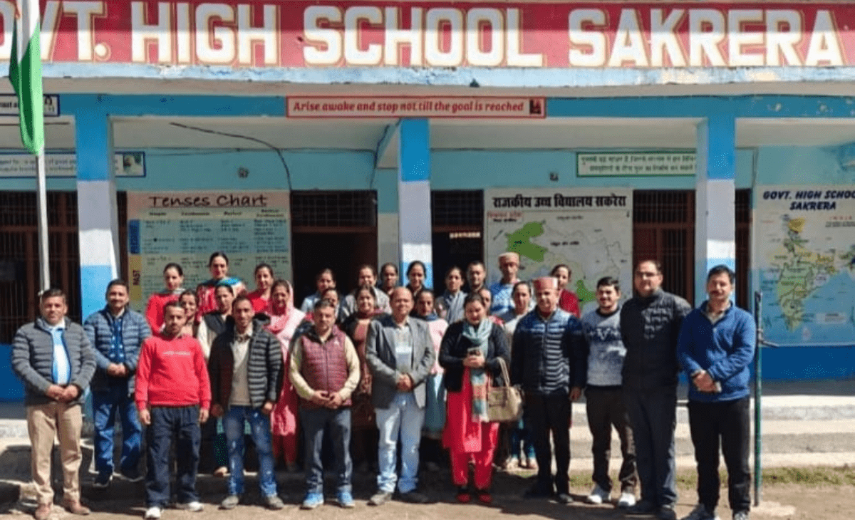 Education Dialogue Program Held at GHS Sakrera, Dalhousie