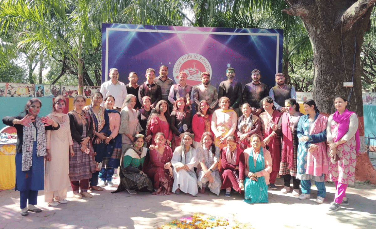 Rose Public School Celebrates Holi with Joyful Cultural Program