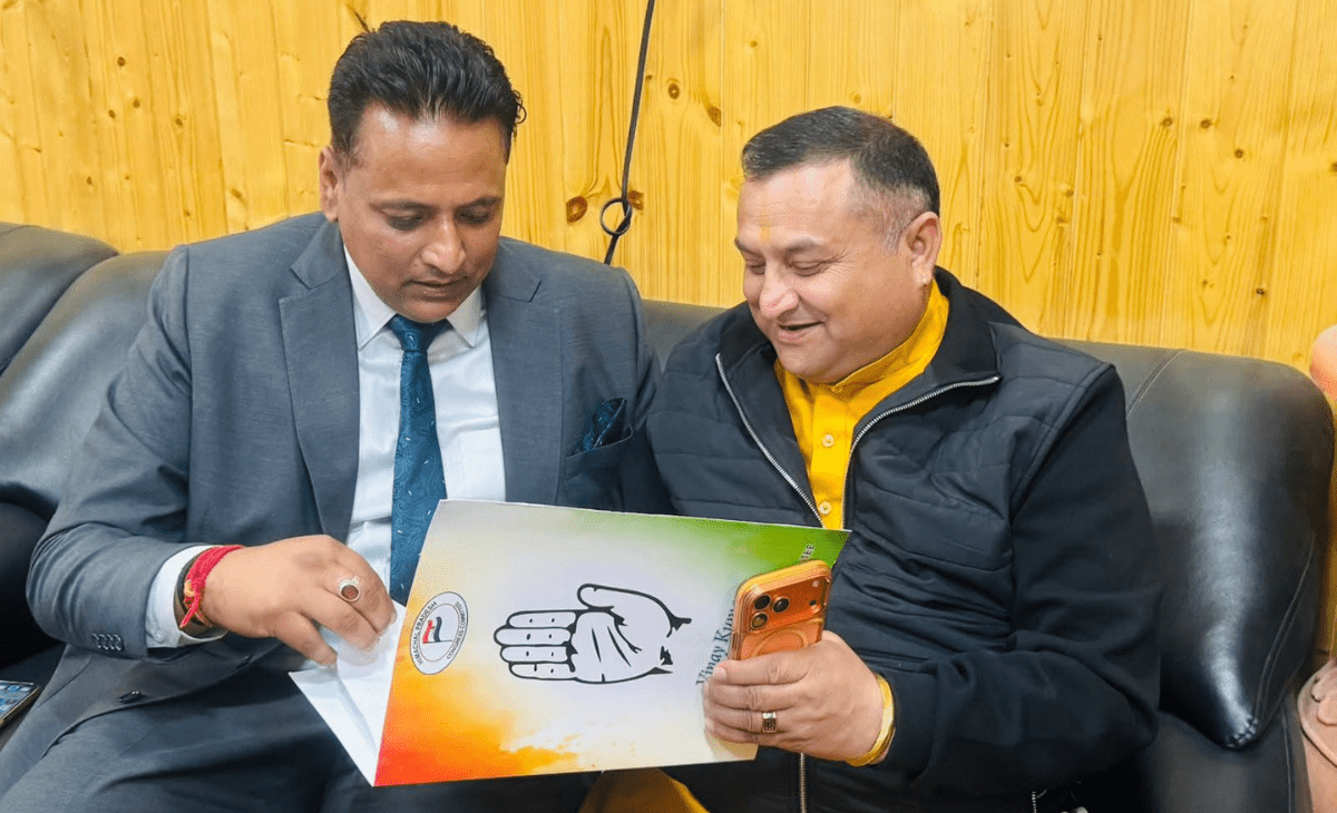 Congress Fields Anurag Sharma for Rajya Sabha from Himachal Pradesh