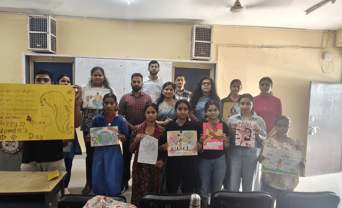 Poster-Making and Declamation Competition at GADC Nurpur Marks International Women’s Day