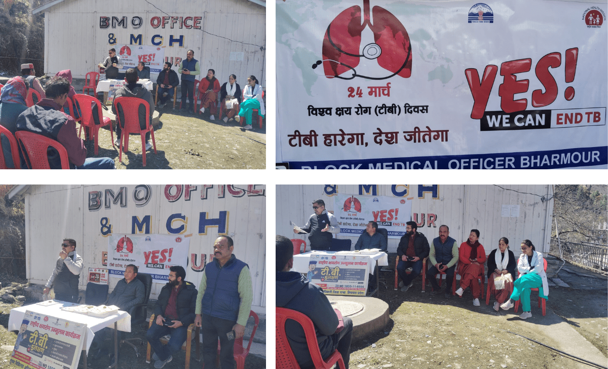 World TB Day Observed with Awareness Program in Bharmour Block
