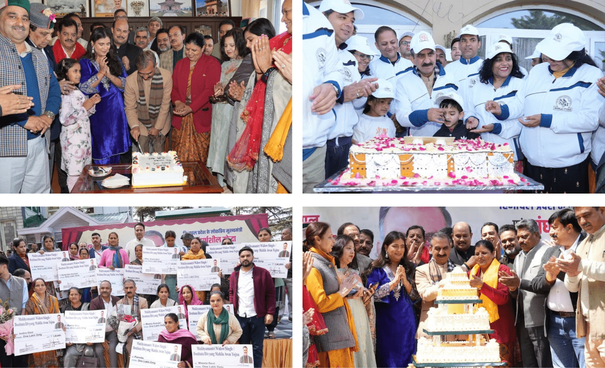 CM Sukhu Celebrates 62nd Birthday at Oak Over, Promises Economic Turnaround in Four Months