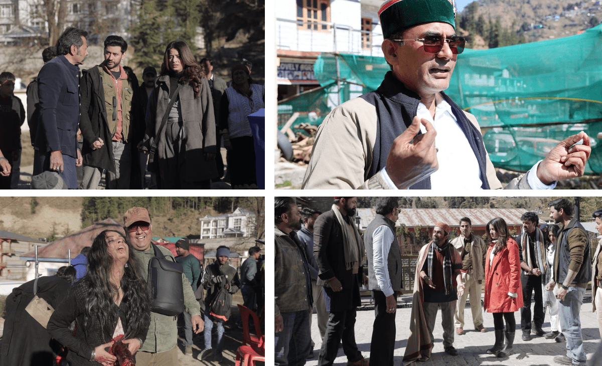 Snow Bride Web Series Being Shot in the Scenic Valleys of Janjehli