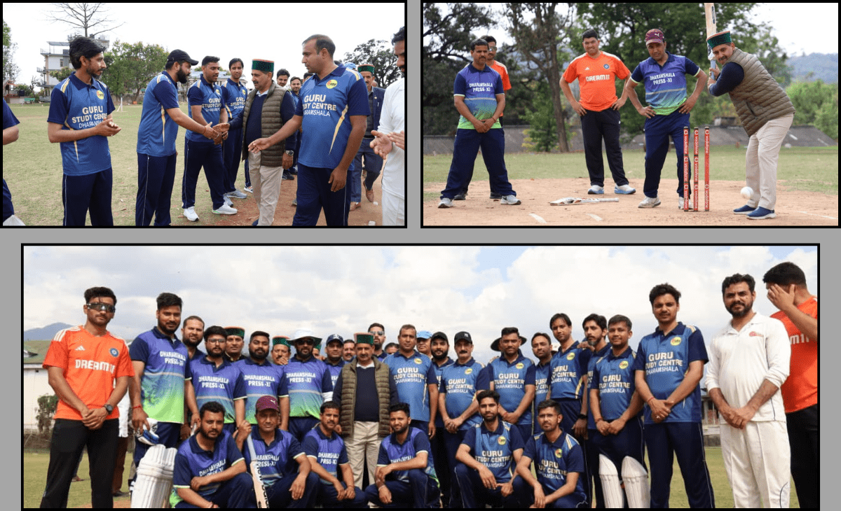 Dhauladhar Cricket League Hits Sixer Against Drugs; MLA Kewal Pathania Bowls Out 'Chitta' Menace