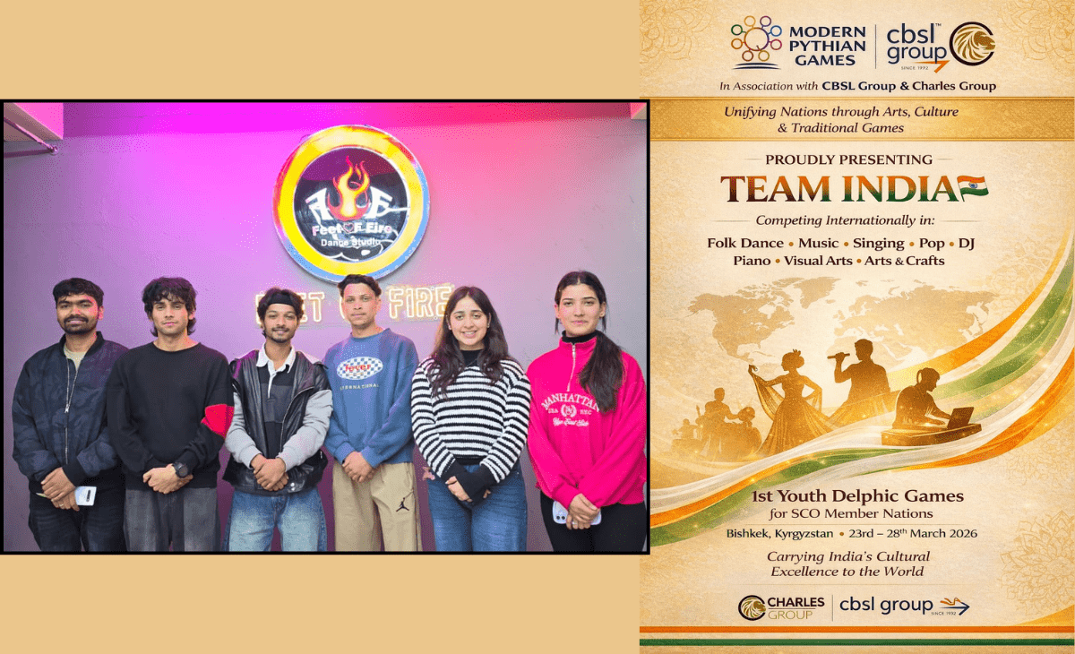 Feet of Fire Dance Studio to Represent India at SCO Youth Delphic Games in Kyrgyzstan