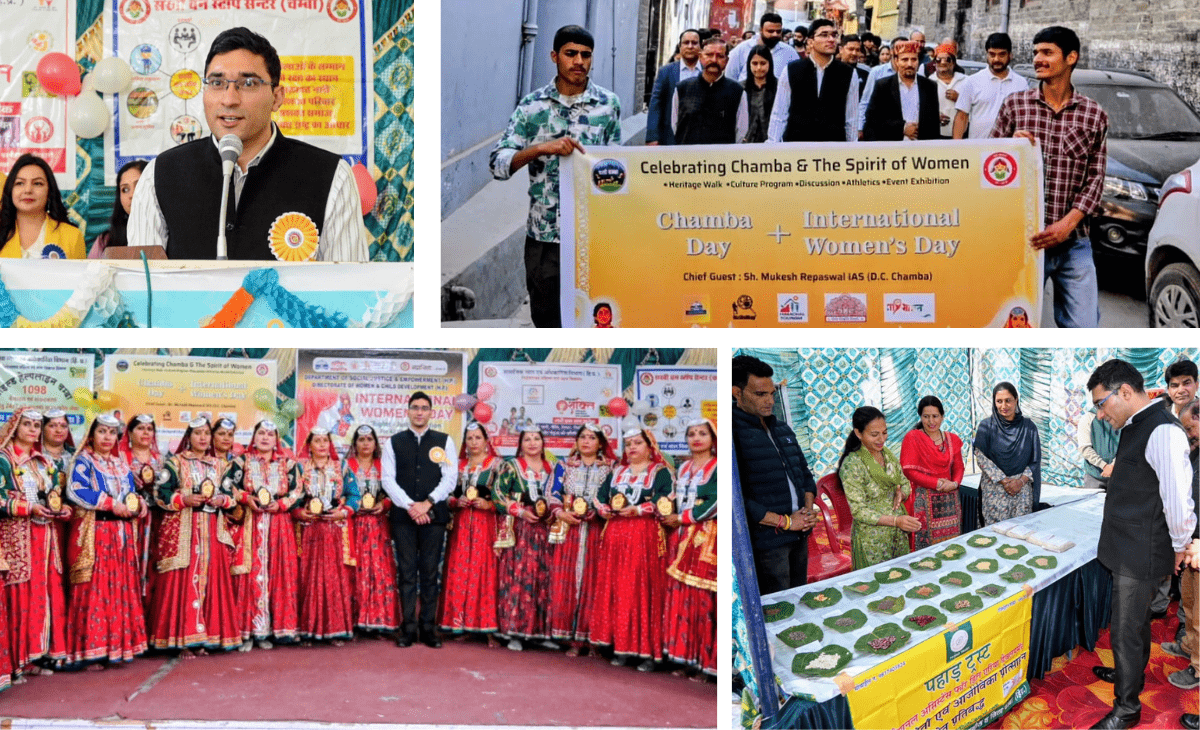 International Women’s Day and Chamba Day Celebrated with Enthusiasm