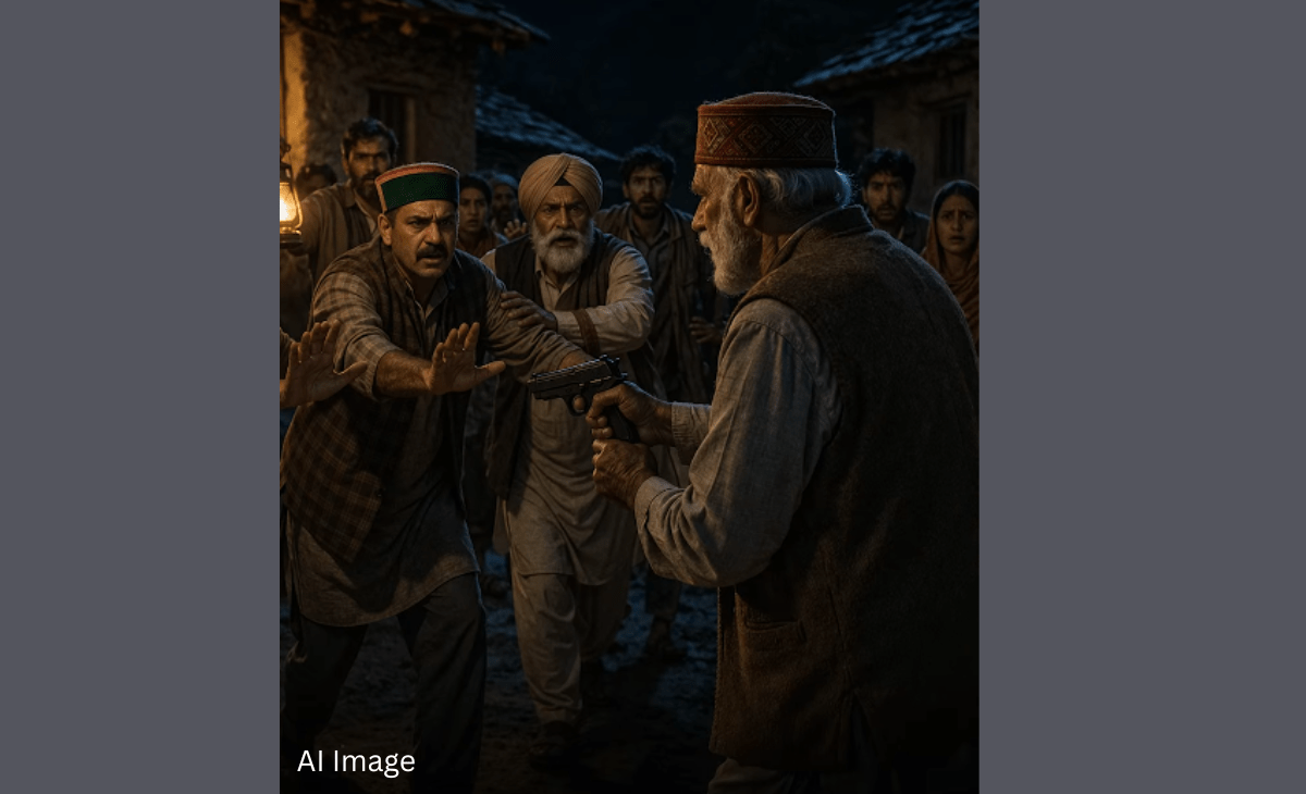 Family Feud Turns Violent: Grandfather Shoots 22-Year-Old Grandson in Himachal