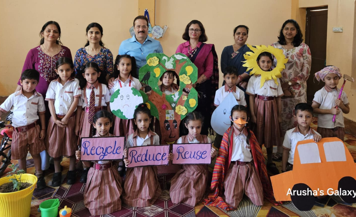 Earth Day Celebrated with Enthusiasm at Rose Public School, Sulyali