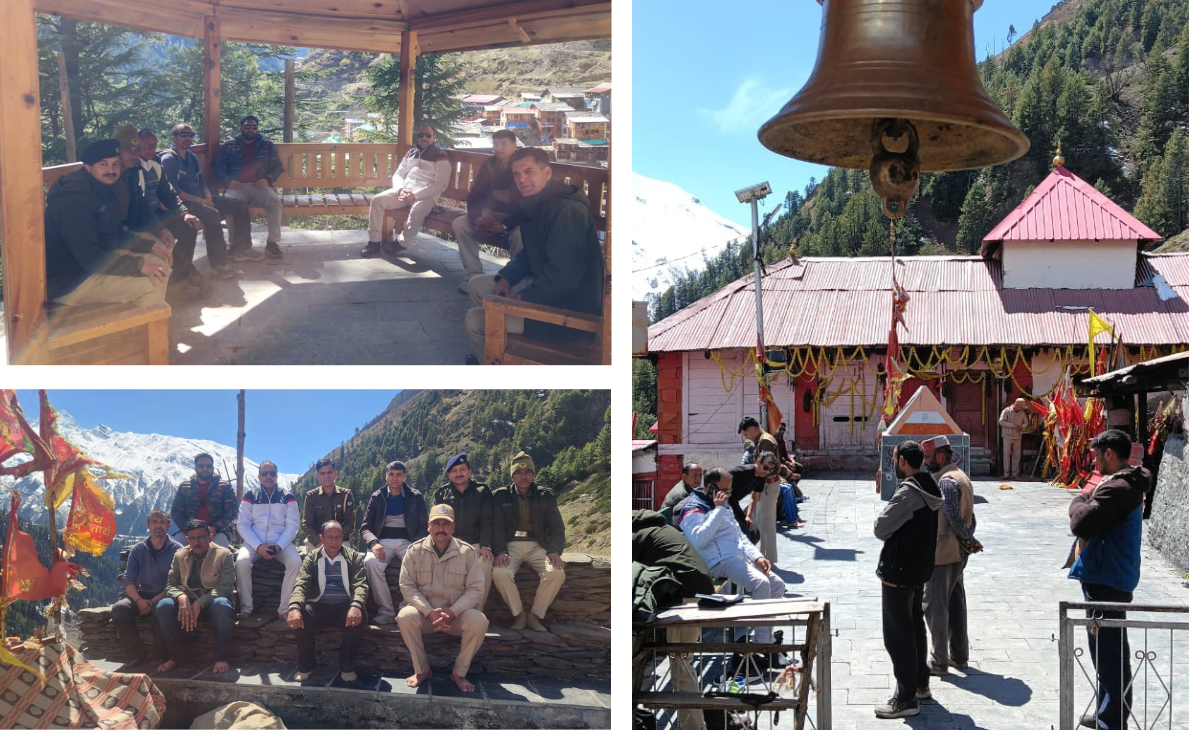 ADM Bharmour Conducts Surprise Inspection of Preparations Ahead of Kartik Swami Temple Reopening