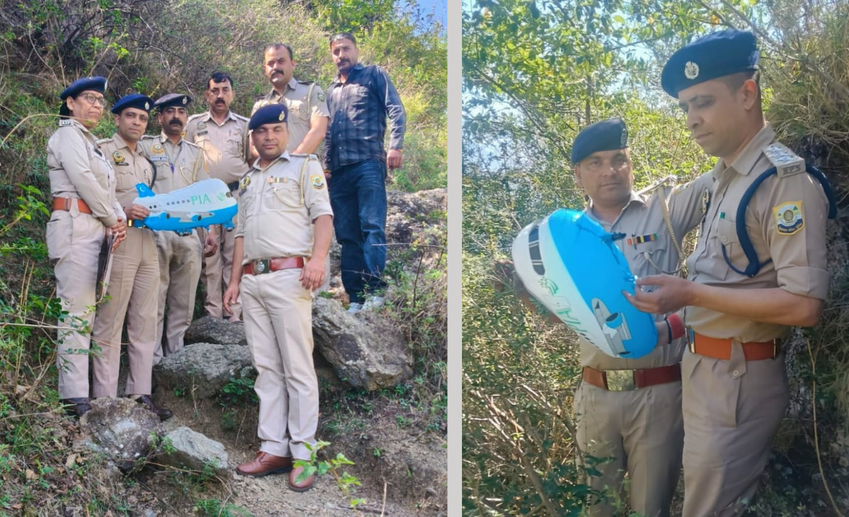 Balloon with Pakistani Flag Found Near Dalhousie