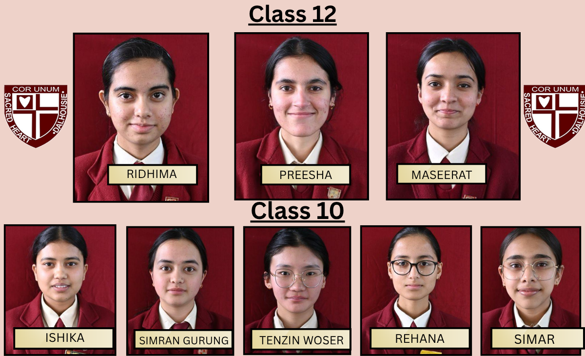 Sacred Heart Senior Secondary School, Dalhousie Shines in ICSE & ISC Results