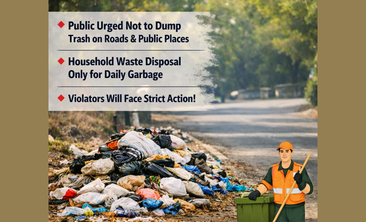 Garbage Collection and Sanitation Schedule Issued for Bharmour Town