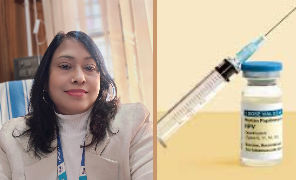 HPV Vaccination Drive for Girls at Civil Hospital Thural