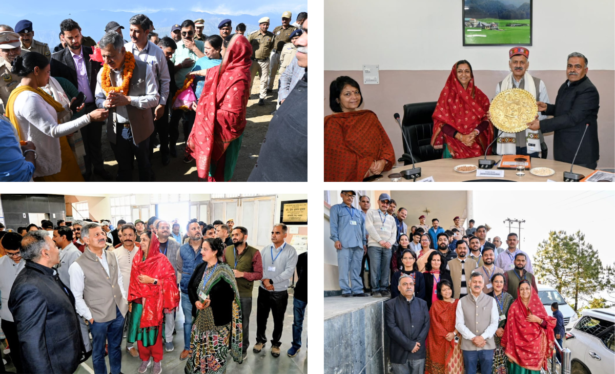 Technical Education Minister Rajesh Dharmani Visits Rajiv Gandhi Government Polytechnic, Banikhet