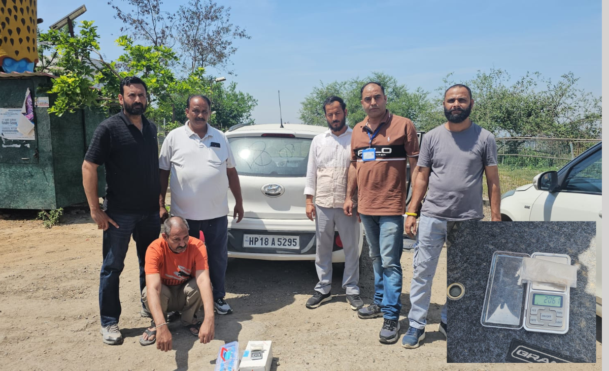 NURPUR POLICE SEIZE 20.61 GRAMS OF HEROIN