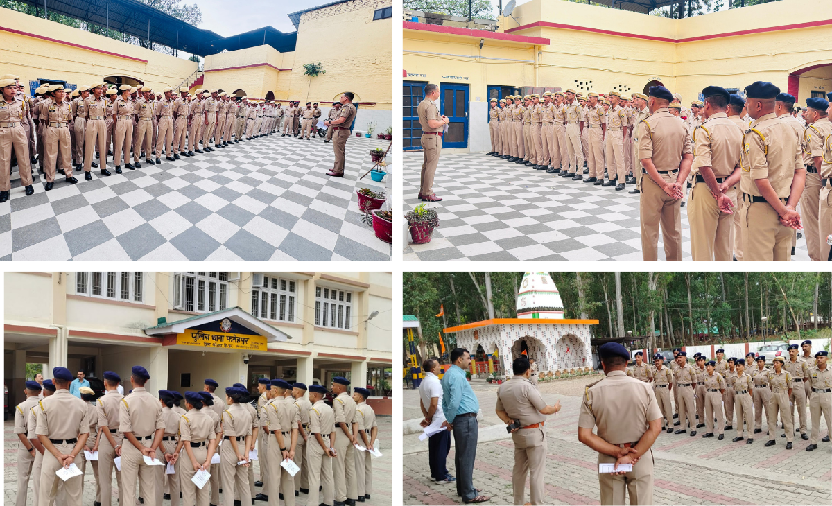 Police Force Deployed for Peaceful Panchayat Elections in Nurpur District