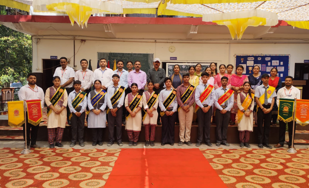 DAV Public School Bankhandi Constitutes Student Council 2026–27