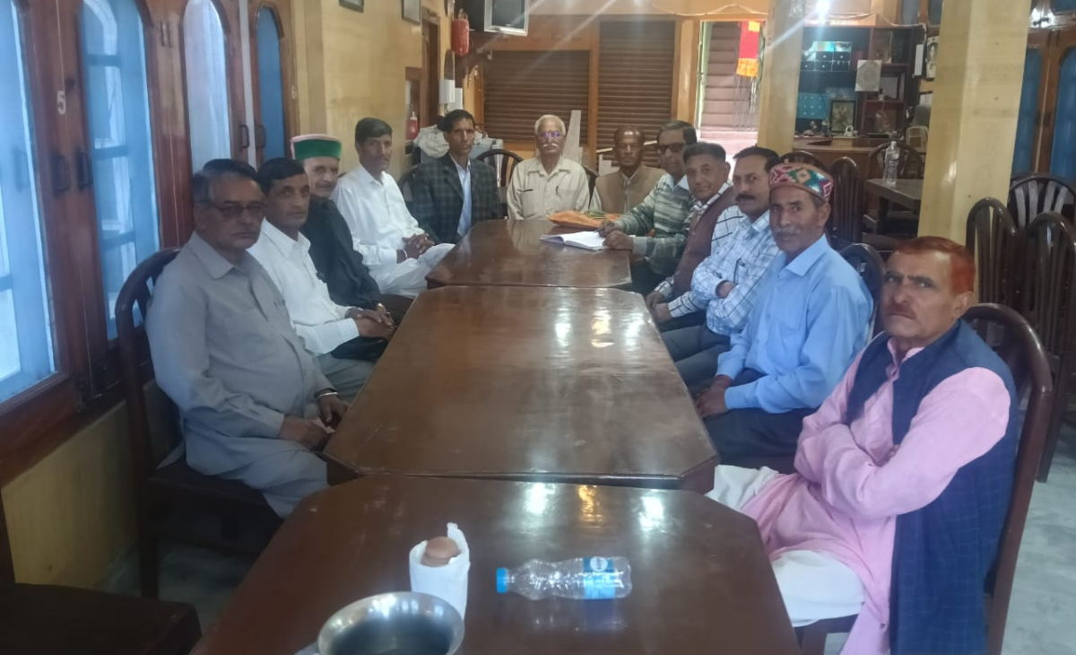 Pensioners’ Welfare Association Holds Monthly Meeting in Bharmour