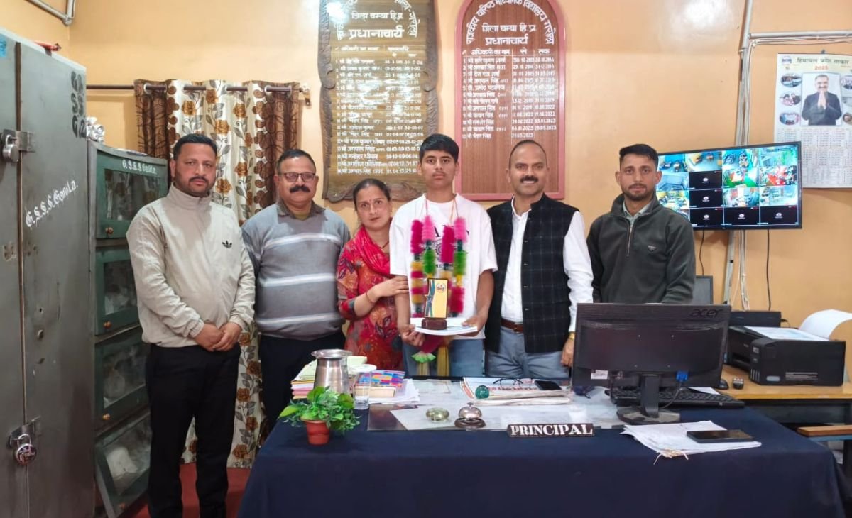 Tanish Bhardwaj Brings Glory to Garola School with Stellar Class 10 Board Result