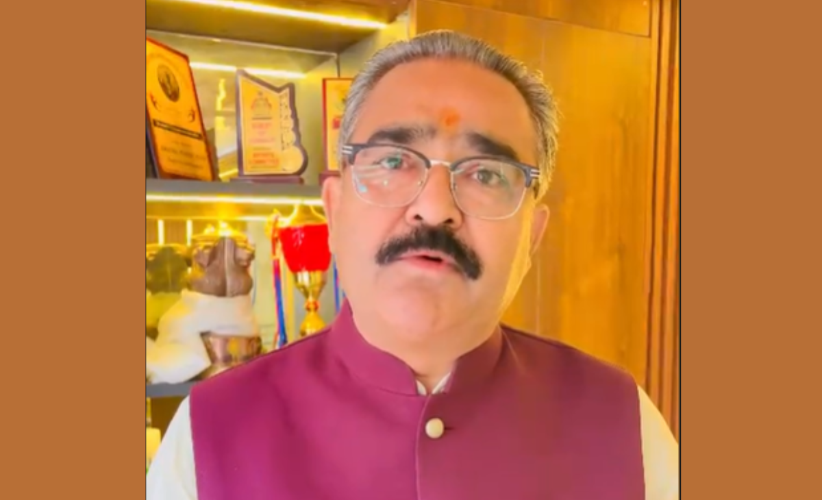 BJP’s Bikram Thakur Accuses Sukhu Government of “Fake Development” in Dharamshala