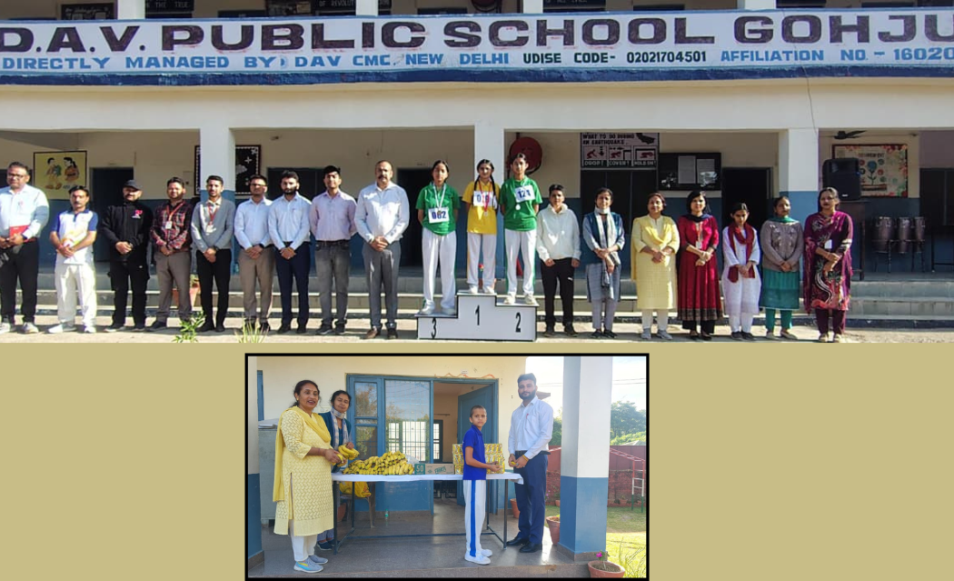 DAV Public School, Gohju Celebrates World Athletics Day with Marathon Run