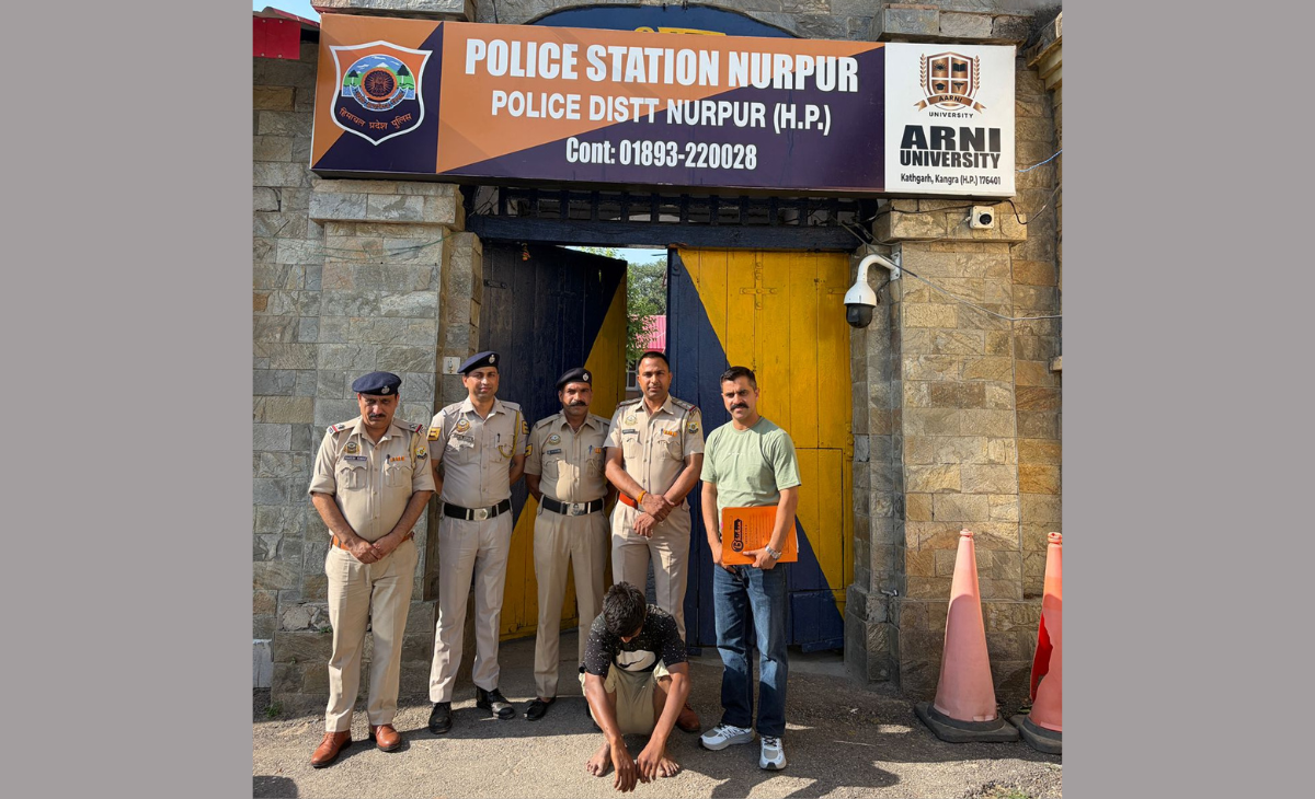 Nurpur Police Solve Theft Case, Accused Attested