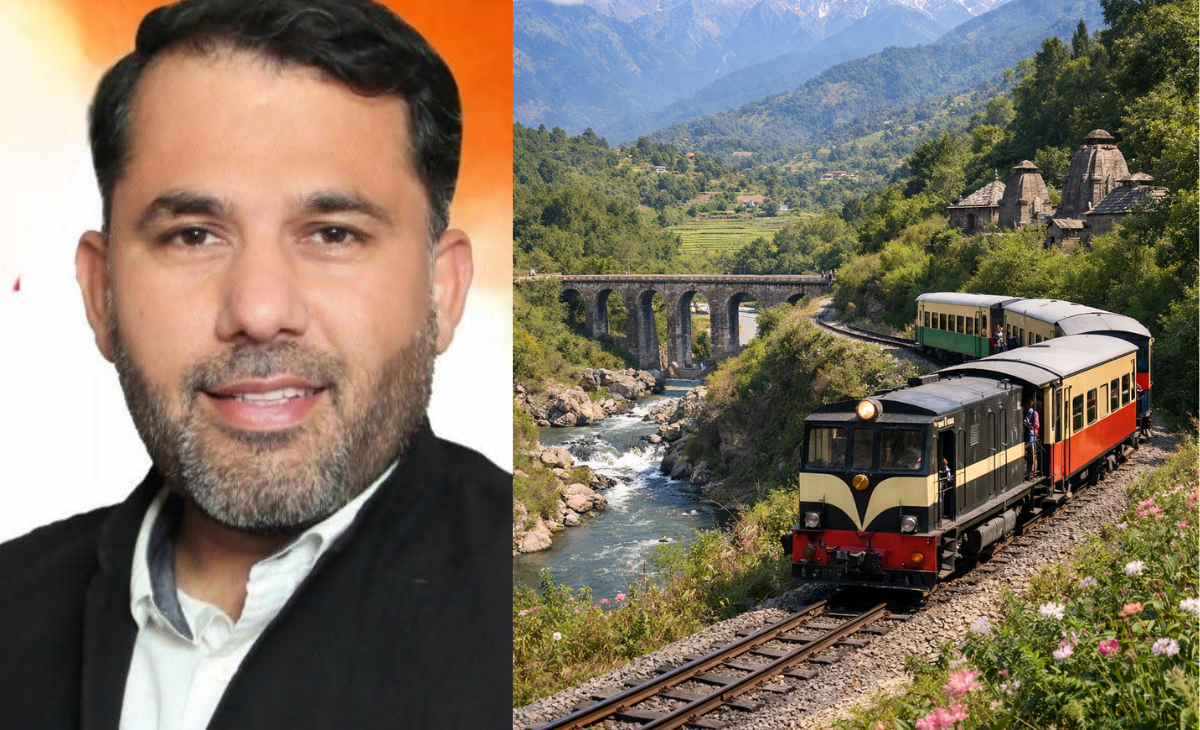 Kangra Valley Rail Should Not Be Politicized says, Deepak Bhardwaj