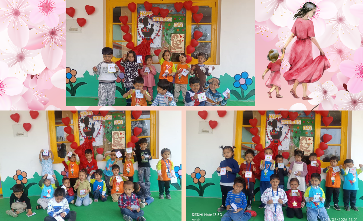 Mother’s Day Celebrated at Euro Kids Play School, Dharamshala