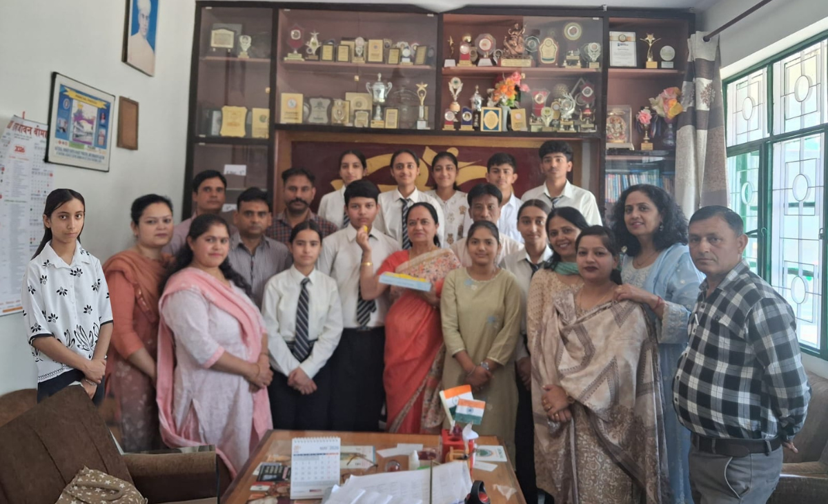 Dayanand Model Senior Secondary School Dharamshala Excels in Class 10 Results