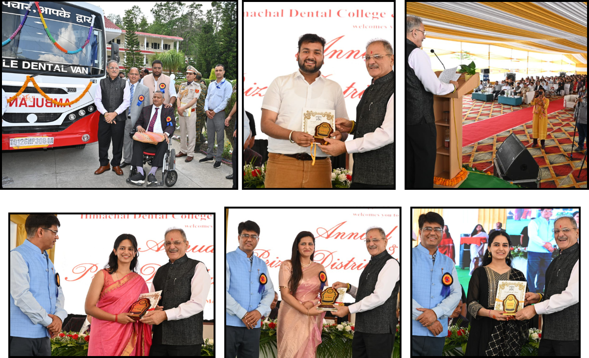 Governor Highlights Tech-Driven Future of Dentistry at Himachal Dental College Annual Day