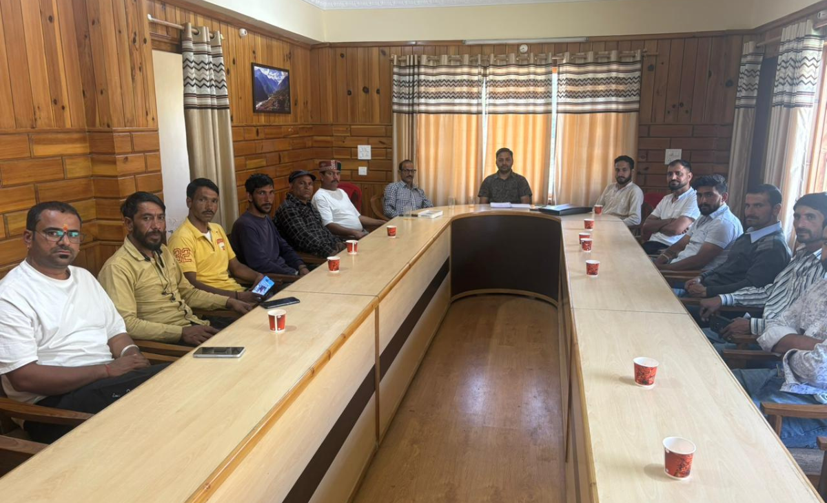 Youth INTUC Union Forms New Executive Committee in Bharmour