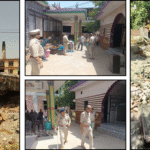 Nurpur Police’s Stern Action: Drug Trafficker’s Illegal House Demolished