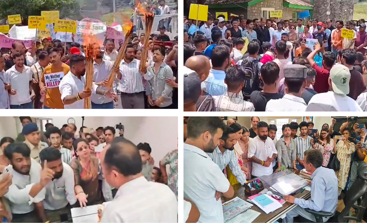 Massive Protest Erupts at Kullu Hospital Over Young Mother’s D*eath