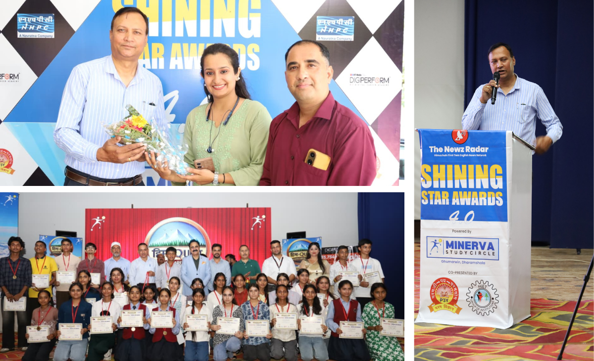 Dronacharya Inspires Young Achievers at Shining Star Awards Dharamshala