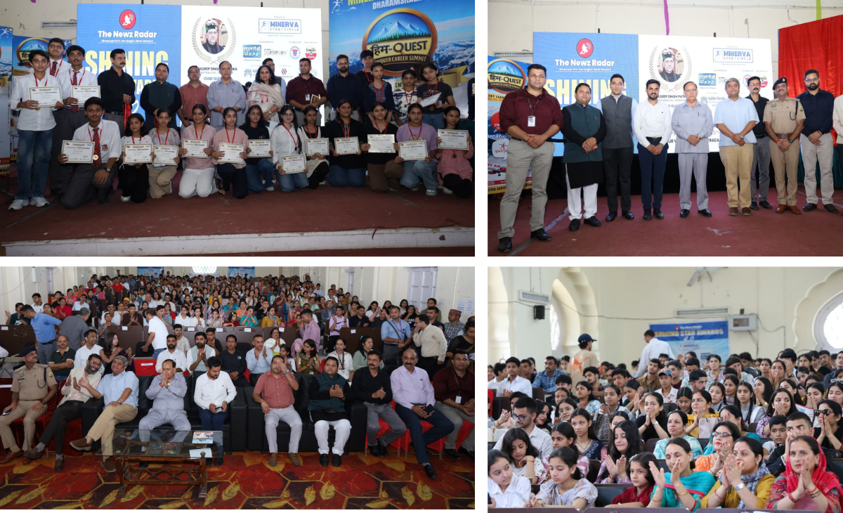 NHPC gives Mantra, Empowering Bright Minds, Lighting the Future, At Shining Star Awards Chamba