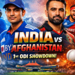 India vs Afghanistan 1st ODI Today: Dharamshala Set for Crucial World Cup Test