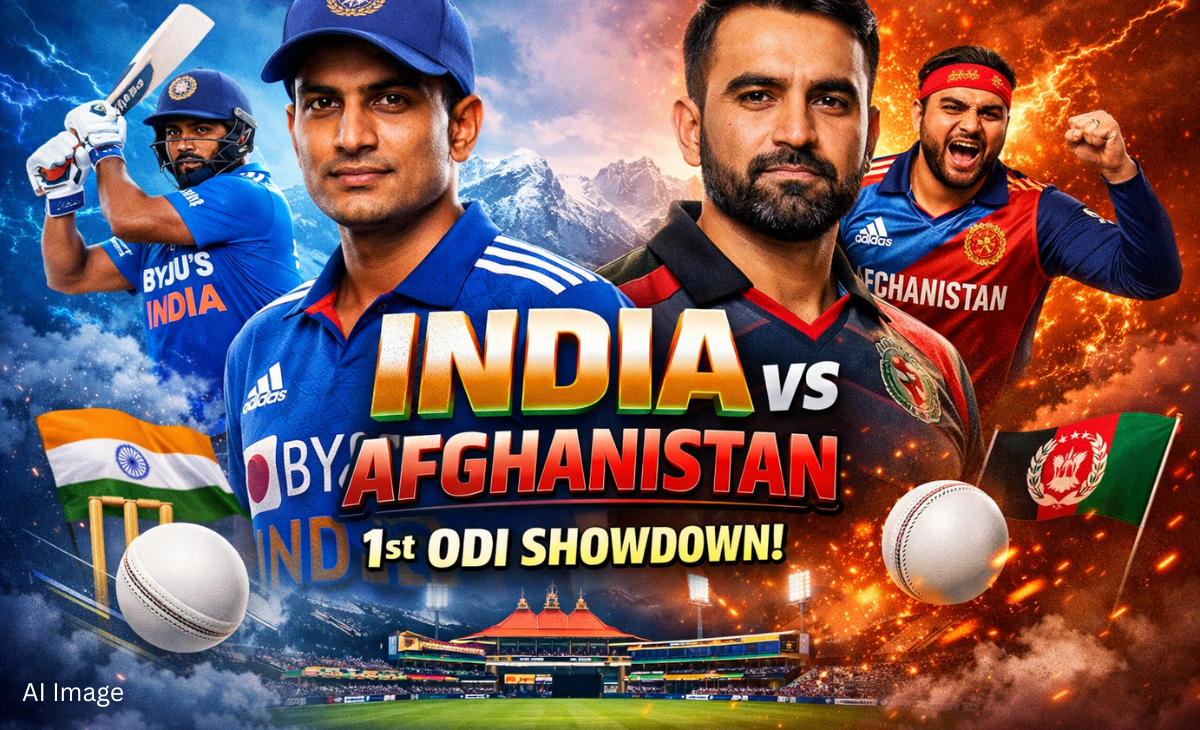 India vs Afghanistan 1st ODI Today: Dharamshala Set for Crucial World Cup Test