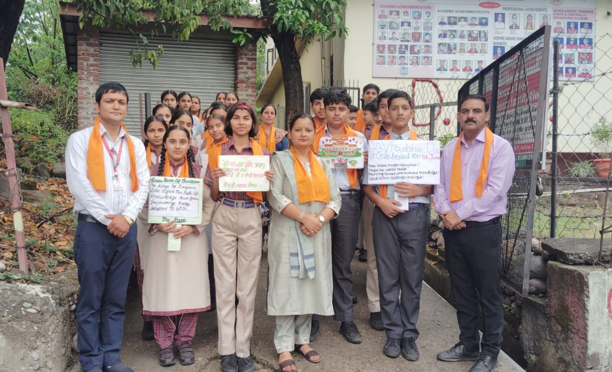 DAV Public School, Bankhandi Celebrates Foundation Day with Devotion and Enthusiasm