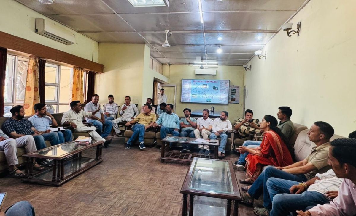 Newly-Elected Panchayat Representatives Press BBMB on Monsoon Preparedness, Public Safety Concerns