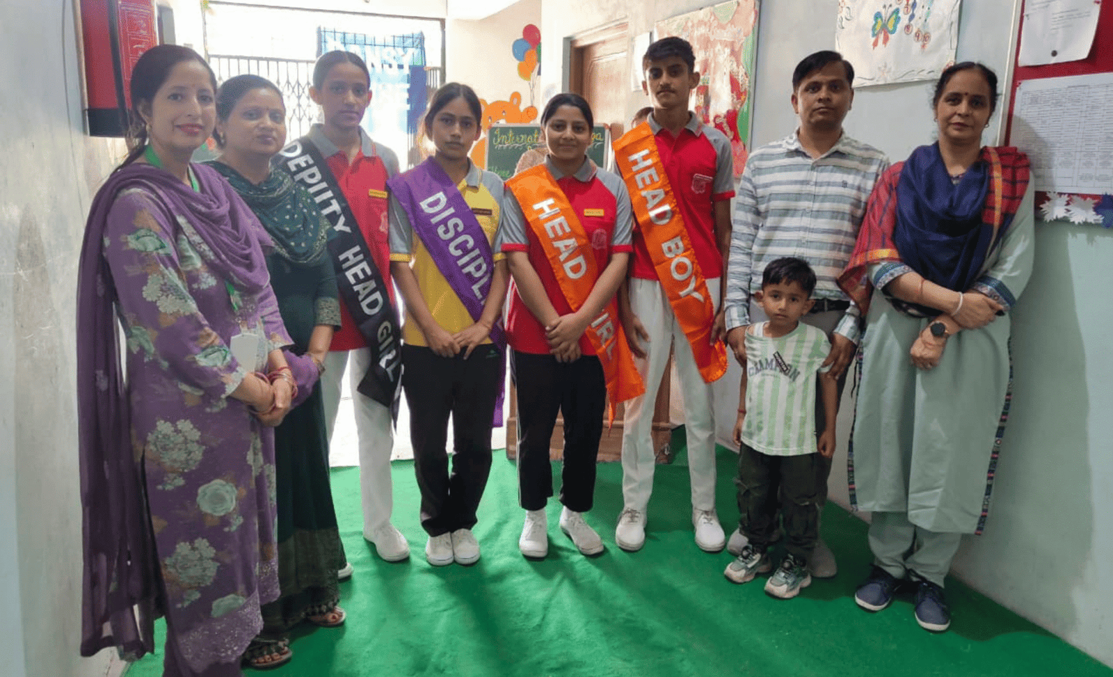 Student Council Formed at Rainbow English Senior Secondary School, Bhated