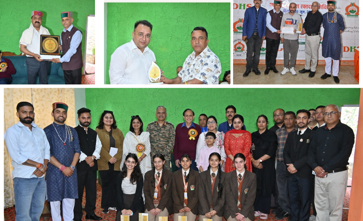 Dalhousie Marks International Day Against Drug Abuse with Blood Donation Drive and Pledge for a Drug-Free Society