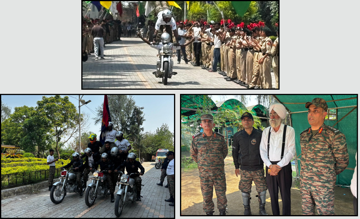 Signals’ ‘Wheels of Valour: Sanchar Shakti’ Expedition Inspires NCC Cadets in Gurdaspur, Reaches YOL on Journey to Manali