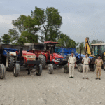 Strict Action Against Illegal Mining in Nurpur: 10 Vehicles Challaned