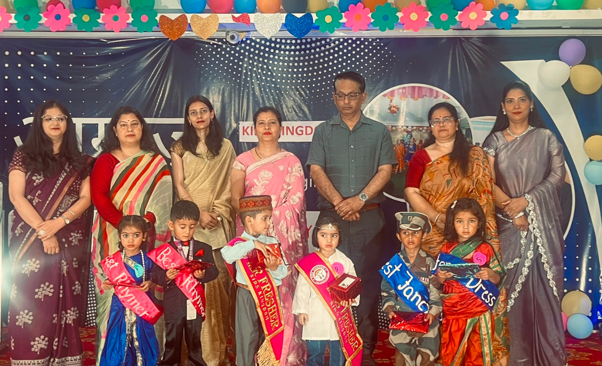 Tiny Steps, Big Celebration: Fresher Party at Kids Kingdom