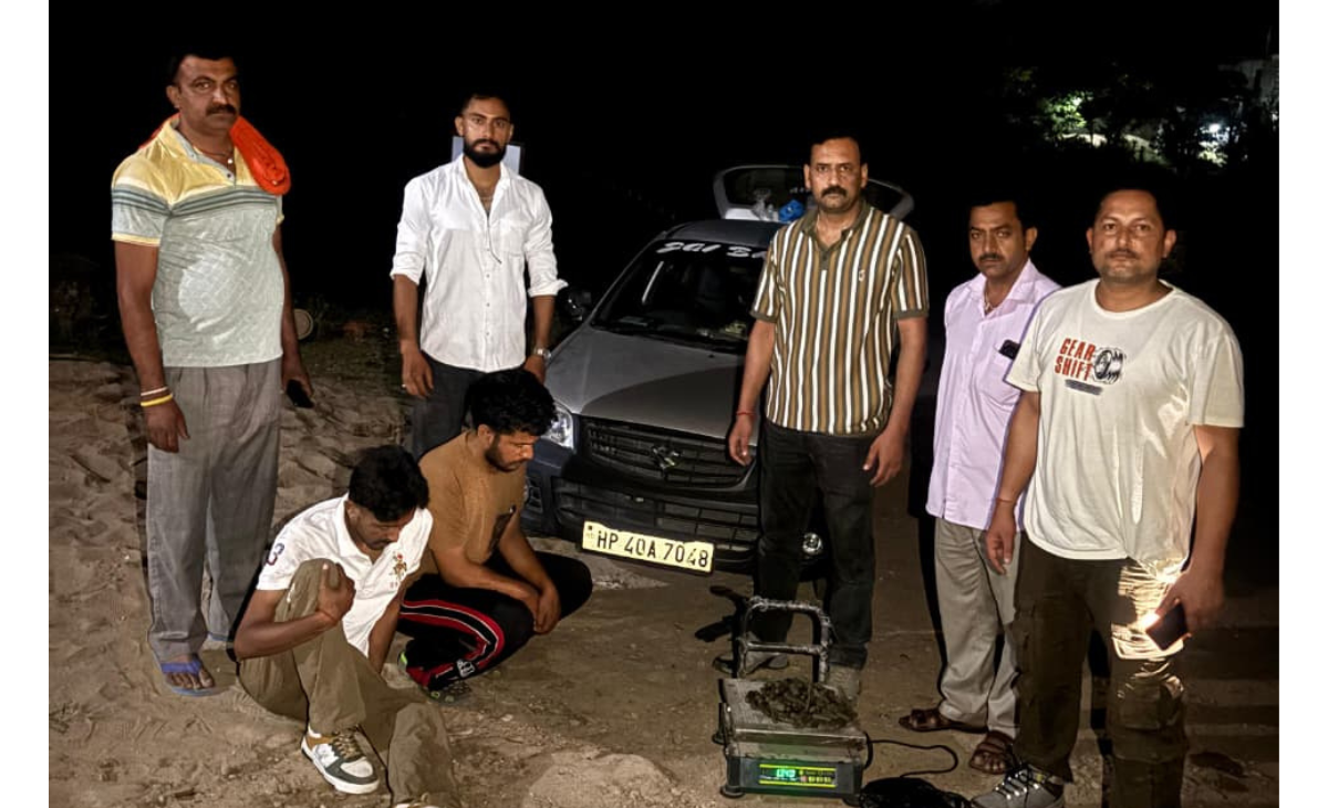 Major Success for Nurpur Police: 1.345 kg Charas Seized, Two Arrested