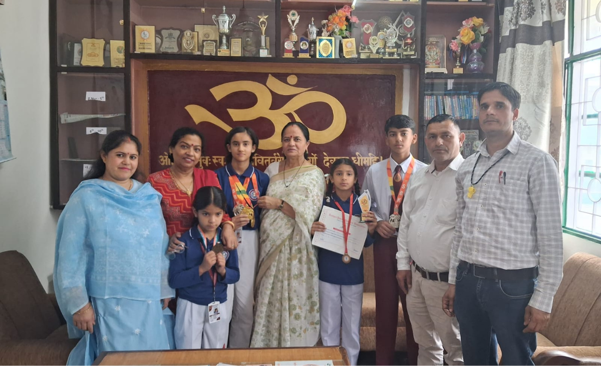 Dayanand Model Senior Secondary School Students Shine in Sports Competitions