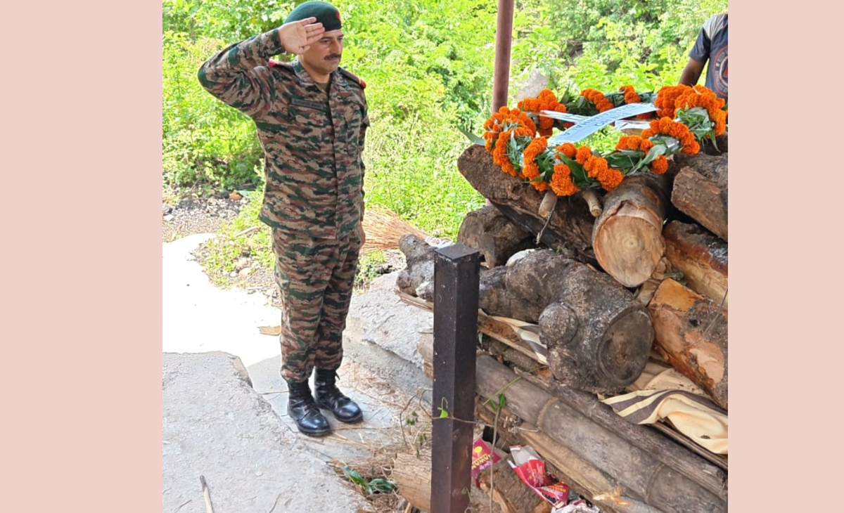 Former Soldier Sukhdev Rana Laid to Rest with Military Honours