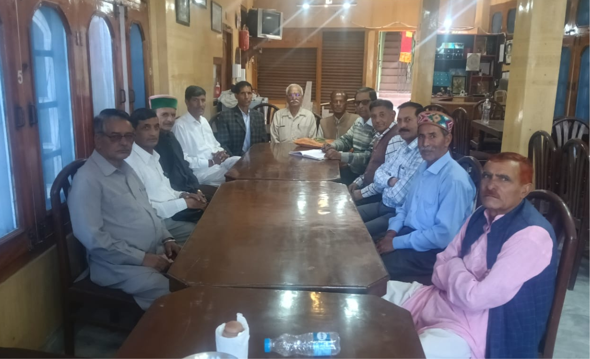 Pensioners’ Welfare Association Bharmour Unit Holds Monthly Meeting
